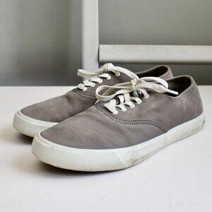 Sperry Gray Top Sider Captain's CVO Washable Sneakers STS19344 Men's Size 9.5